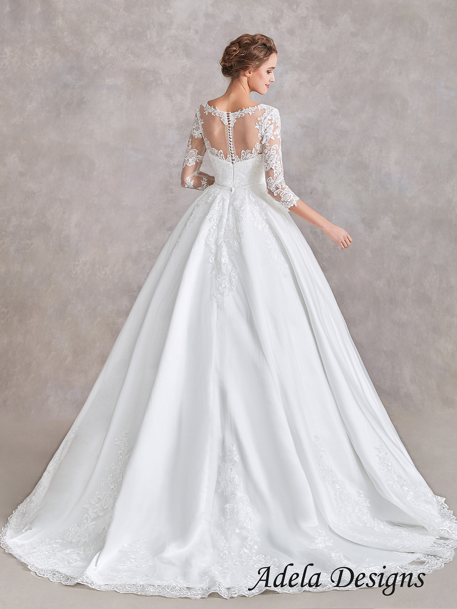 Svadobné šaty s odopínacou sukňouMH2022AD