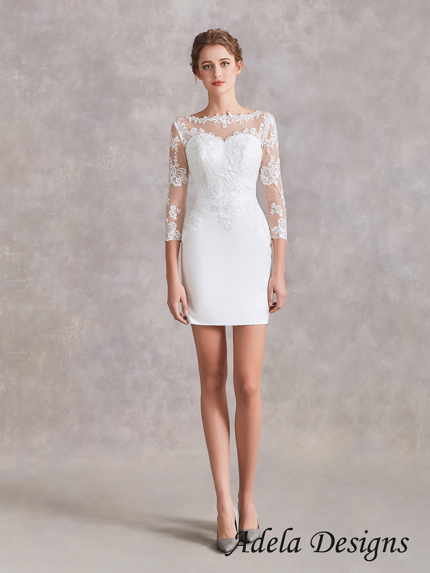 Svadobné šaty s odopínacou sukňouMH2022AD